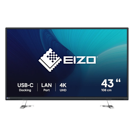 43'' LED EIZO EV4340X-BK - 4K, IPS, KVM, USB-C