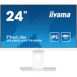 iiyama ProLite/XUB2497HSN-W2/23,8''/IPS/FHD/100Hz/1ms/White/3R