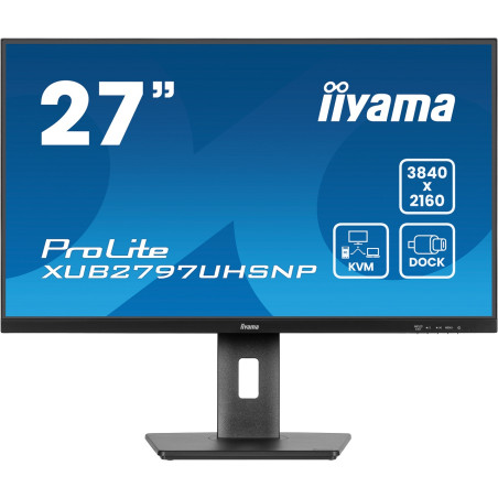 iiyama ProLite/XUB2797UHSNP-B1/27''/IPS/4K UHD/60Hz/4ms/Čierna/5R