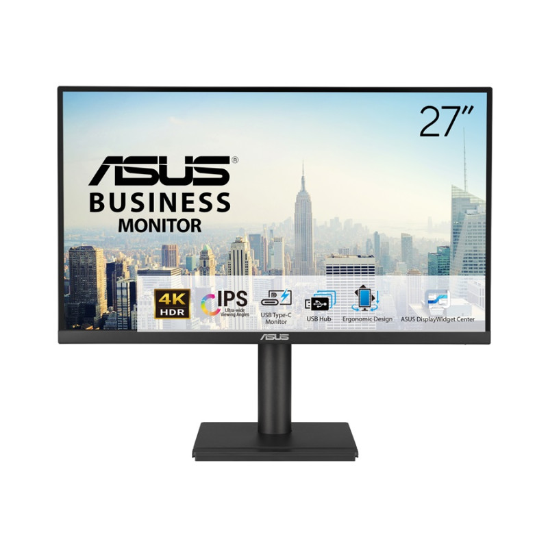 ASUS/VA27UCPS/27''/IPS/4K UHD/60Hz/5ms/Čierna/3R