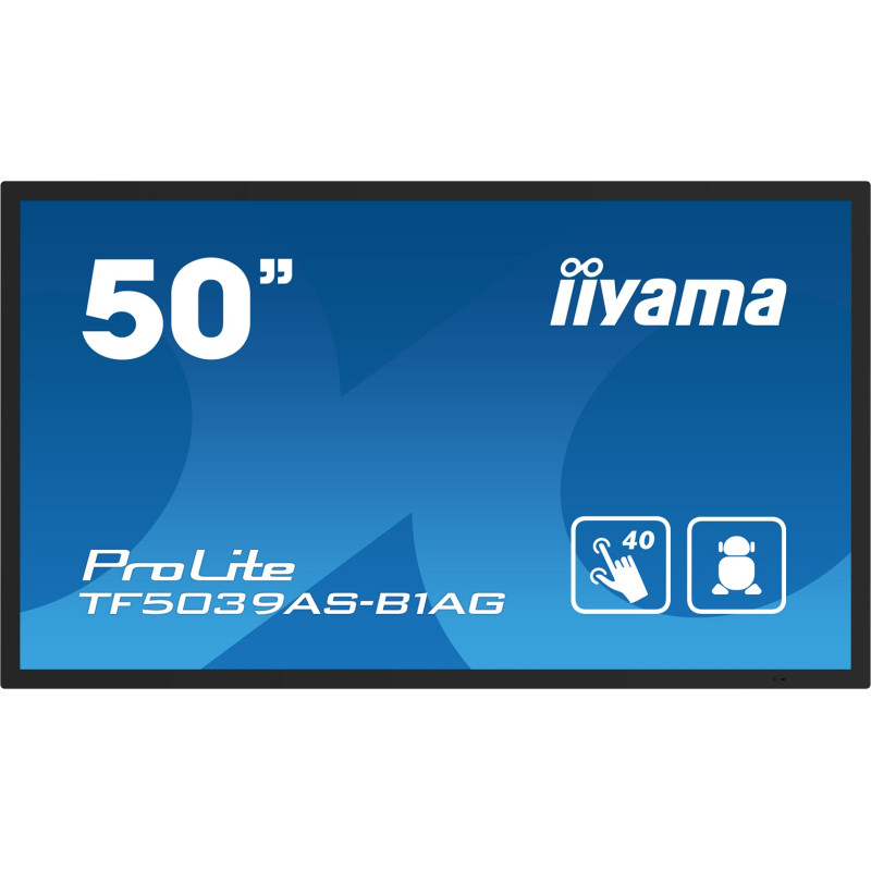 50'' iiyama TF5039AS-B1AG: VA, 4K, Android