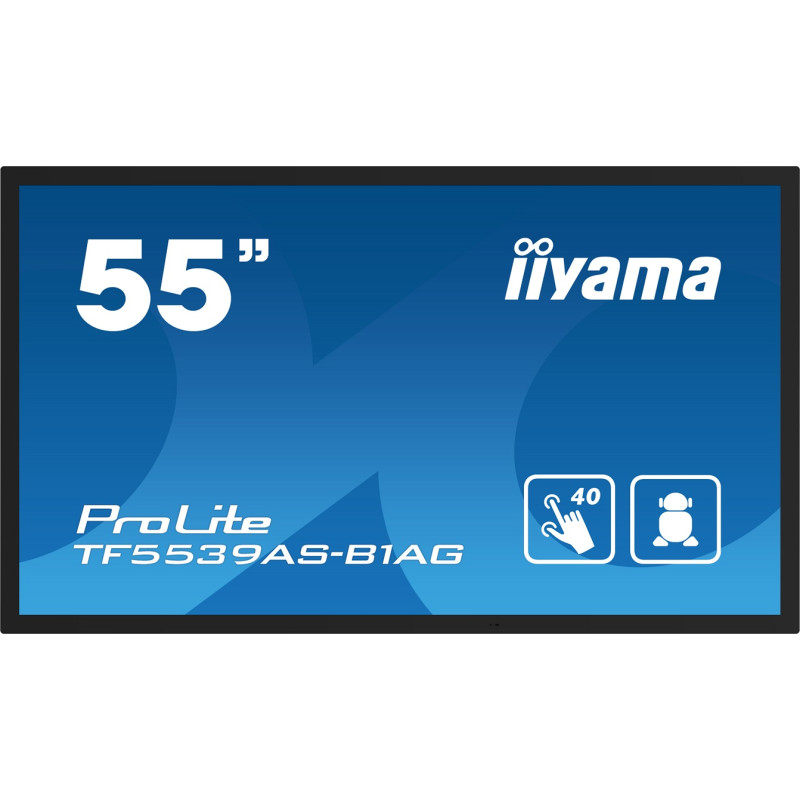 55'' iiyama TF5539AS-B1AG: IPS, 4K, Android
