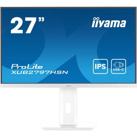 iiyama ProLite/XUB2797HSN-W2/27''/IPS/FHD/100Hz/1ms/White/3R