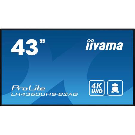 43'' iiyamaLH4360UHS-B2AG:VA,4K UHD,Android,24/7