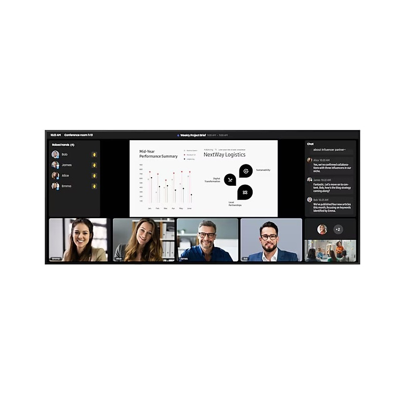 105'' LED Samsung QP105DX-5K - 500cd, 24/7