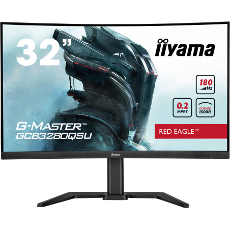 iiyama G-Master/GCB3280QSU-B2/31,5''/VA/QHD/180Hz/0,2ms/Black/3R
