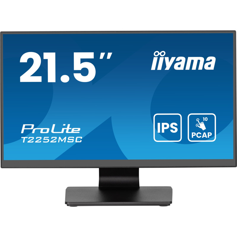 22'' LCD iiyama T2252MSC-B2AG-IPS, FHD, 10P,
