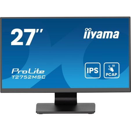 27'' iiyama T2752MSC-B1AG: IPS, FHD, 10p