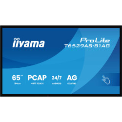 65'' iiyama T6529AS-B1AG: IPS, 4K UHD, Android, 24/7