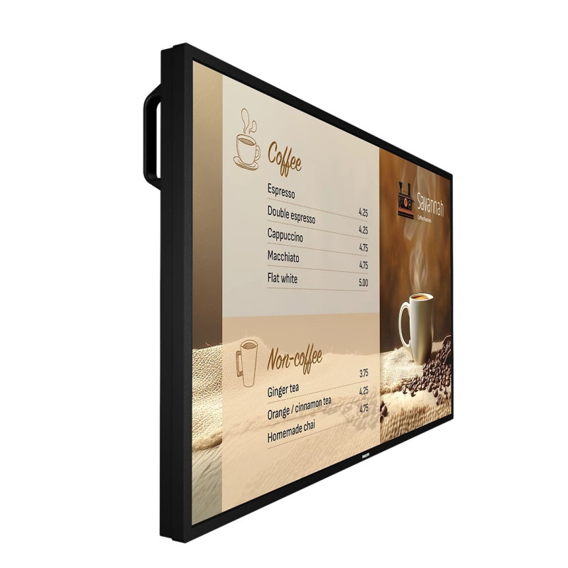 43'' D- LED Philips 43BDL6017P-UHD, 800cd, MP, 24/7