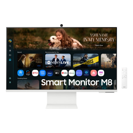 Samsung Smart Monitor/M80F/32''/VA/4K UHD/60Hz/4ms/Biela/2R