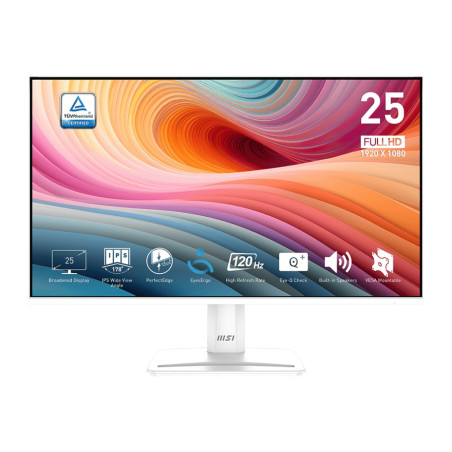 MSI Pro/MP251W E2/24,5''/IPS/FHD/120Hz/1ms/Biela/2R