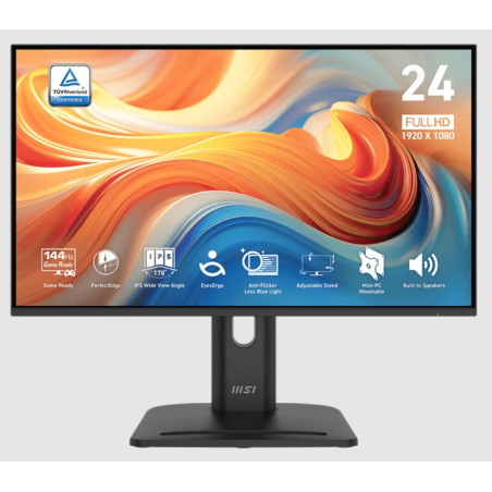 MSI Pro/MP245PG E14/23,8''/IPS/FHD/144Hz/1ms/Čierna/3R
