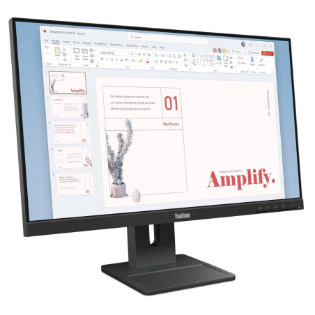 Lenovo ThinkVision/E24-40/23,8''/IPS/FHD/100Hz/6ms/Čierna/3R