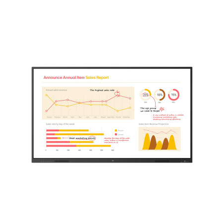 75'' LG LED 75TR3BQ-UHD,400nit,noOS,40TP,16/7