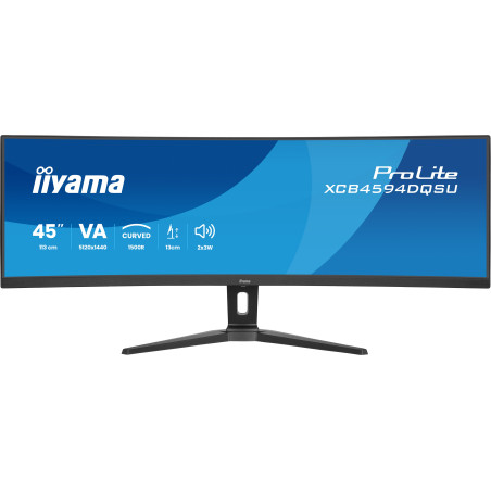 iiyama ProLite/XCB4594DQSU-B1/44,5''/VA/DQHD/75Hz/2ms/Čierna/3R