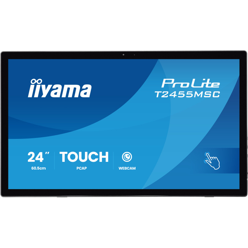 24'' LCD iiyama T2455MSC-B2: IPS, FHD, P-CAP, HDMI