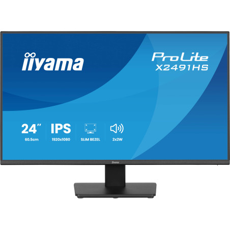 iiyama ProLite/X2491HS-B1/23,8''/IPS/FHD/120Hz/1ms/Čierna/3R