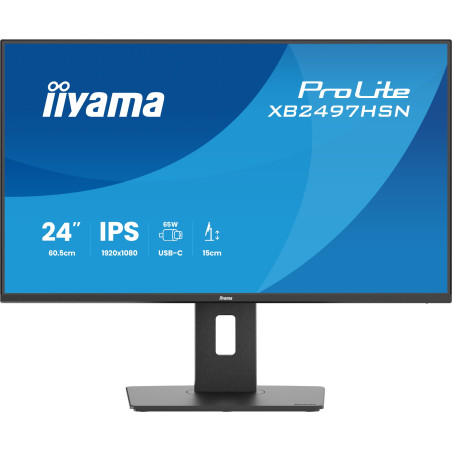 iiyama ProLite/XB2497HSN-B1/23,8''/IPS/FHD/120Hz/1ms/Čierna/5R