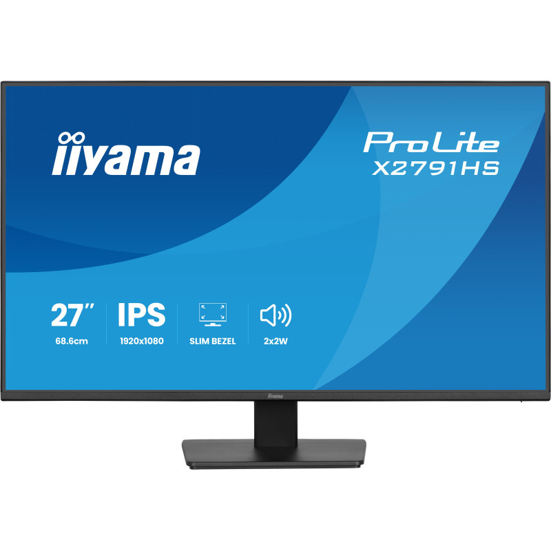 iiyama ProLite/X2791HS-B1/27''/IPS/FHD/120Hz/1ms/Čierna/3R