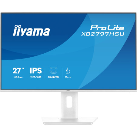 iiyama ProLite/XB2797HSU-W1/27''/IPS/FHD/120Hz/1ms/Biela/5R