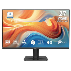 MSI Pro/MP275Q E14/27''/IPS/QHD/144Hz/1ms/Čierna/3R