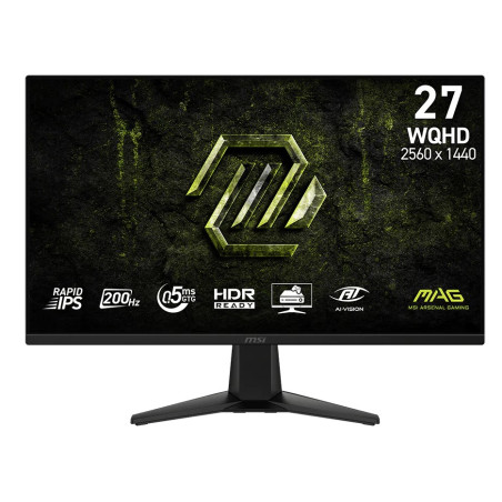 MSI MAG/275QF E20/27''/IPS/QHD/200Hz/0,5ms/Čierna/3R