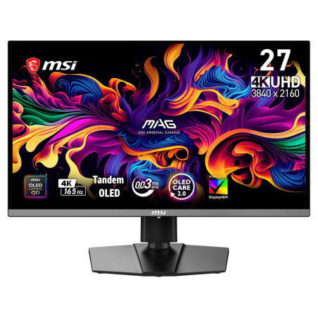 MSI MAG/272UP QD-OLED E16/26,5''/QD-OLED/4K UHD/165Hz/0,03ms/Čierna/3R