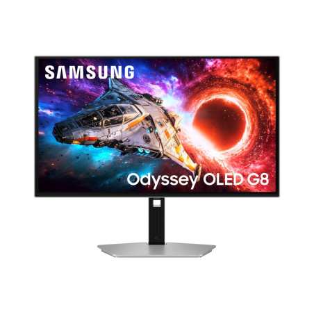 Samsung Odyssey OLED G8/LS27HG800SUXEN/27''/OLED/4K UHD/240Hz/0,03ms/Strieborná/2R