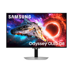 Samsung Odyssey OLED G8/LS32HG800SUXEN/32''/OLED/4K UHD/240Hz/0,03ms/Strieborná/2R