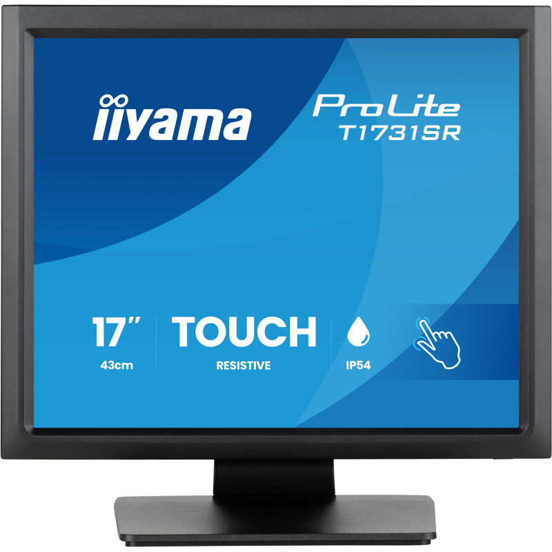 17'' iiyama T1731SR-B2S: SXGA, 250cd, IP54