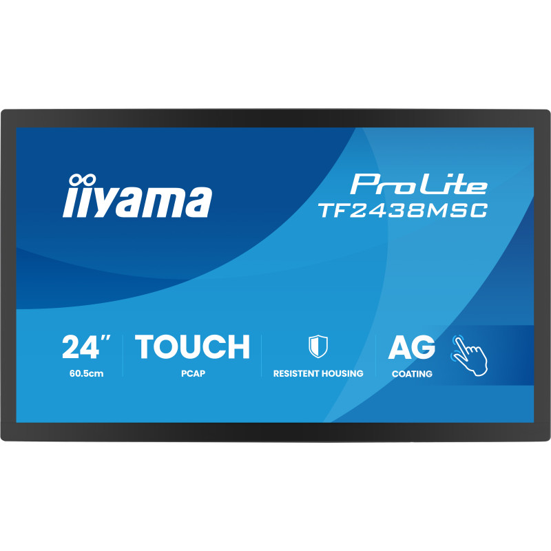 24'' iiyama TF2438MSC-B2: PCAP, IPS, FHD, HDMI, DP