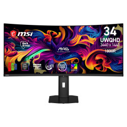 MSI MAG/341CQP X28/34''/QD-OLED/UWQHD/280Hz/0,03ms/Čierna/3R