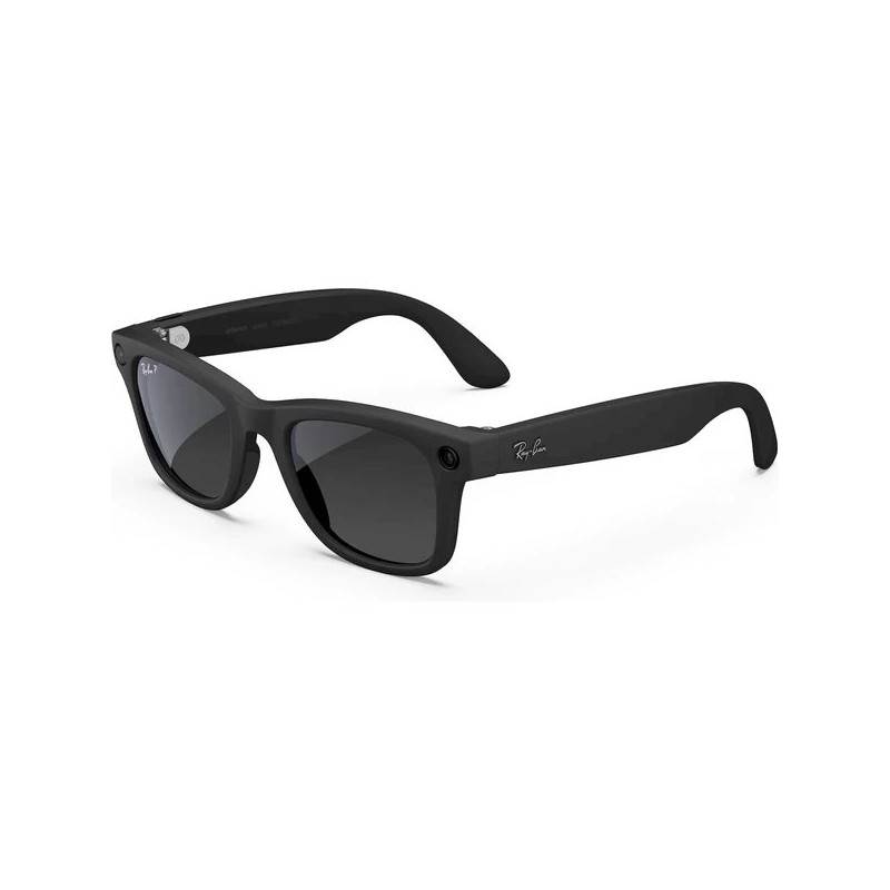 Meta Ray-Ban Gen2 Wayfarer, Matte Black, Graphite (Large)
