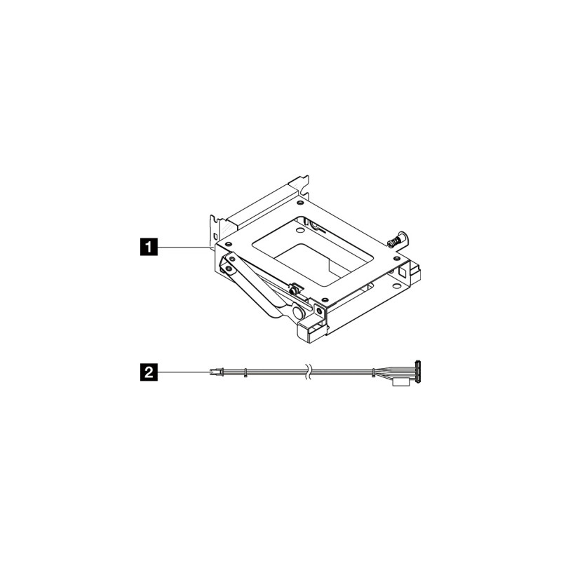ThinkSystem ST50 V3 3rd 3.5'' HDD Cage kit