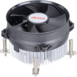 AKASA chladič CPU - Intel - hlinikové jadro V2