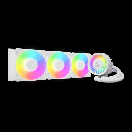 AKCIA!!! - ARCTIC Liquid Freezer III Pro 360 A-RGB (White) - Multikompatibilný vodný chladič CPU typu