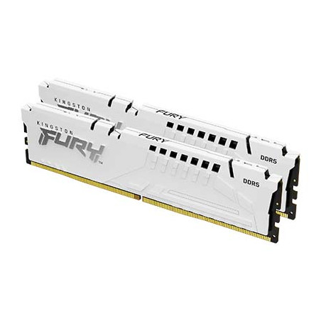 Kingston FURY Beast EXPO/DDR5/64GB/5600MHz/CL36/2x32GB/White