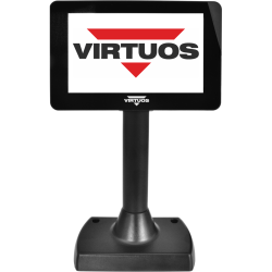 7'' LCD farebný zákaznícky displej Virtuos SD700F, USB, čierny