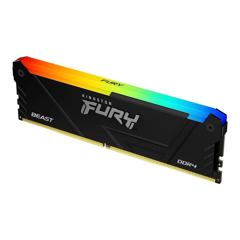 Kingston FURY Beast/DDR4/32GB/3200MHz/CL16/1x32GB/RGB/Black