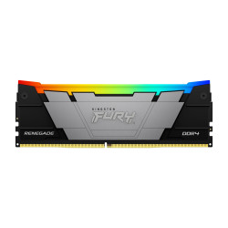 Kingston FURY Renegade/DDR4/64GB/3600MHz/CL16/4x16GB/RGB/Black