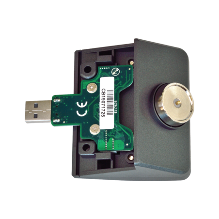 Čítačka iButtonov pre XPOS + 5 kľúčov, USB (emulácia RS232), šedá