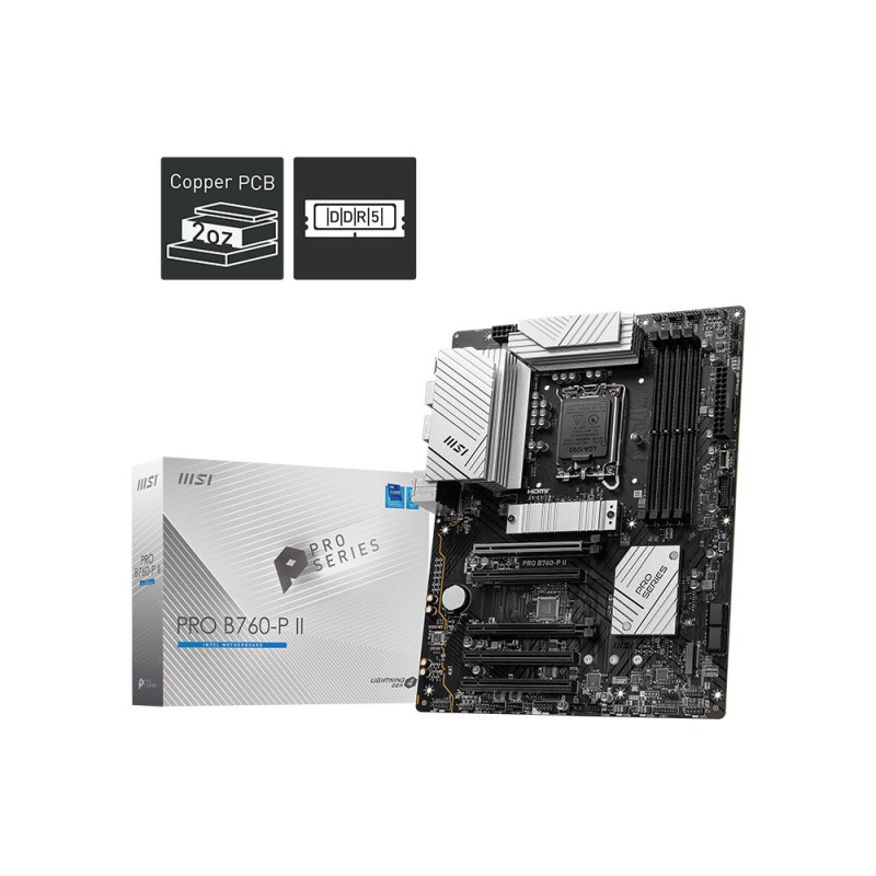 MSI PRO B760-P II/LGA 1700/ATX
