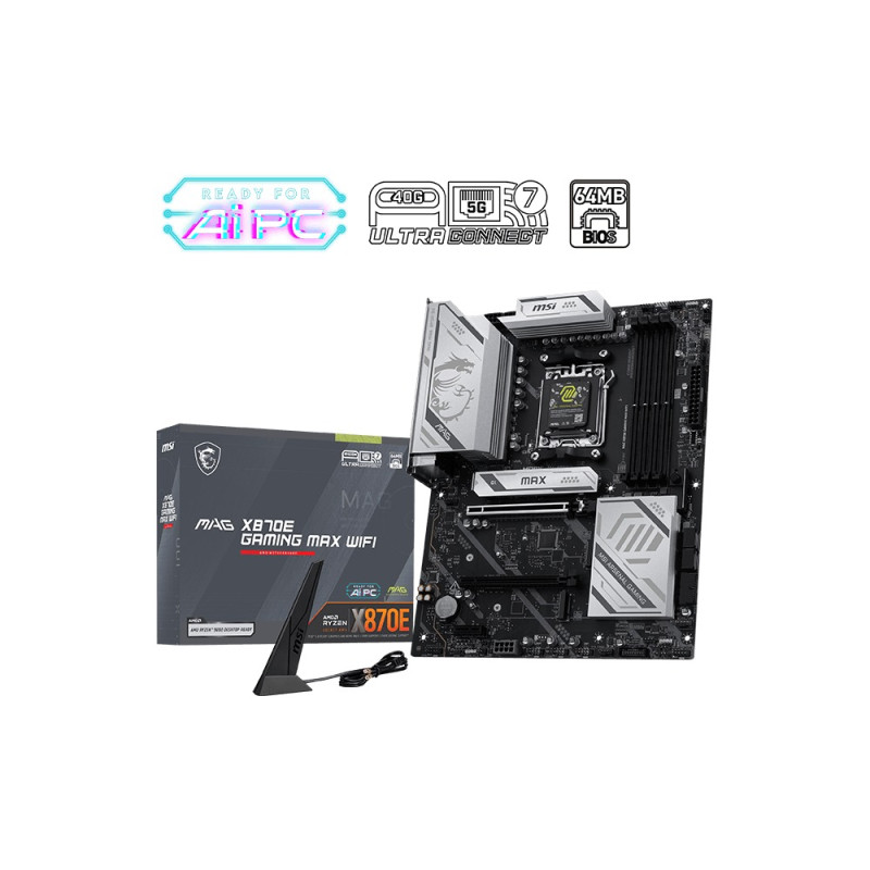 MSI MAG X870E GAMING MAX WIFI/AM5/ATX