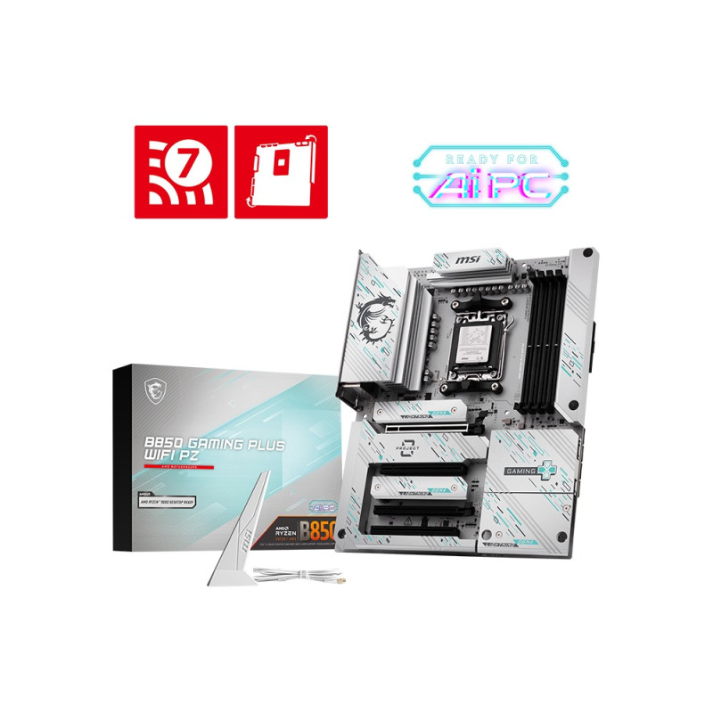 MSI B850 GAMING PLUS WIFI PZ/AM5/ATX