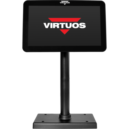 10,1'' LCD farebný zákaznícky monitor Virtuos SD1010R, USB, čierny