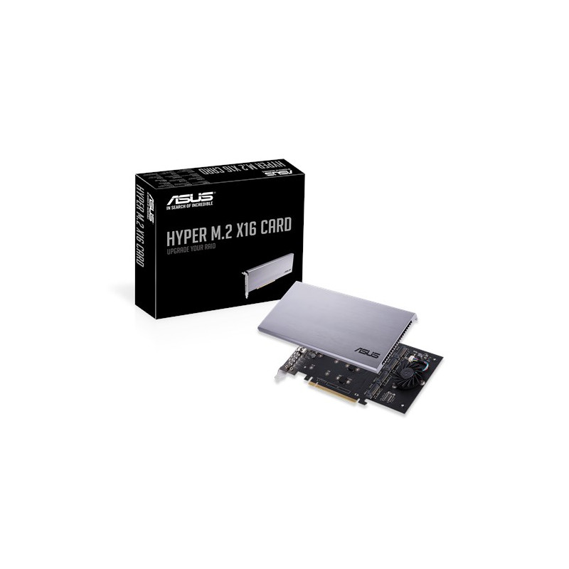 ASUS HYPER M.2 X16 CARD V2 - adaptér M.2 do PCIe