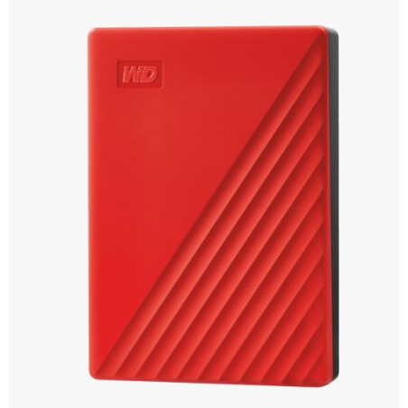 WD My Passport/4TB/HDD/Externý/2.5''/Červená/3R