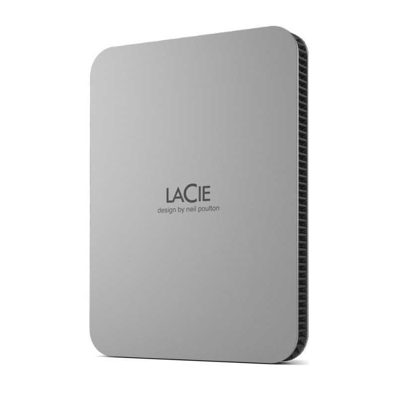 LaCie Mobile/2TB/HDD/Externá/2.5''/Strieborná/3R