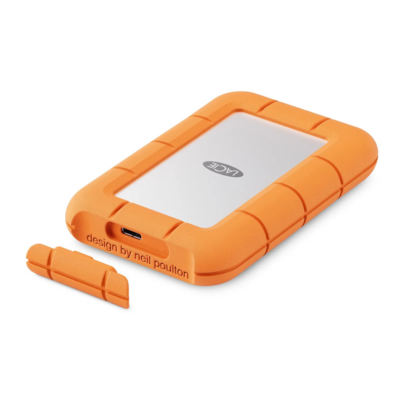 LaCie Rugged/4TB/SSD/Externý/2.5''/M.2 NVMe/Oranžová/2R